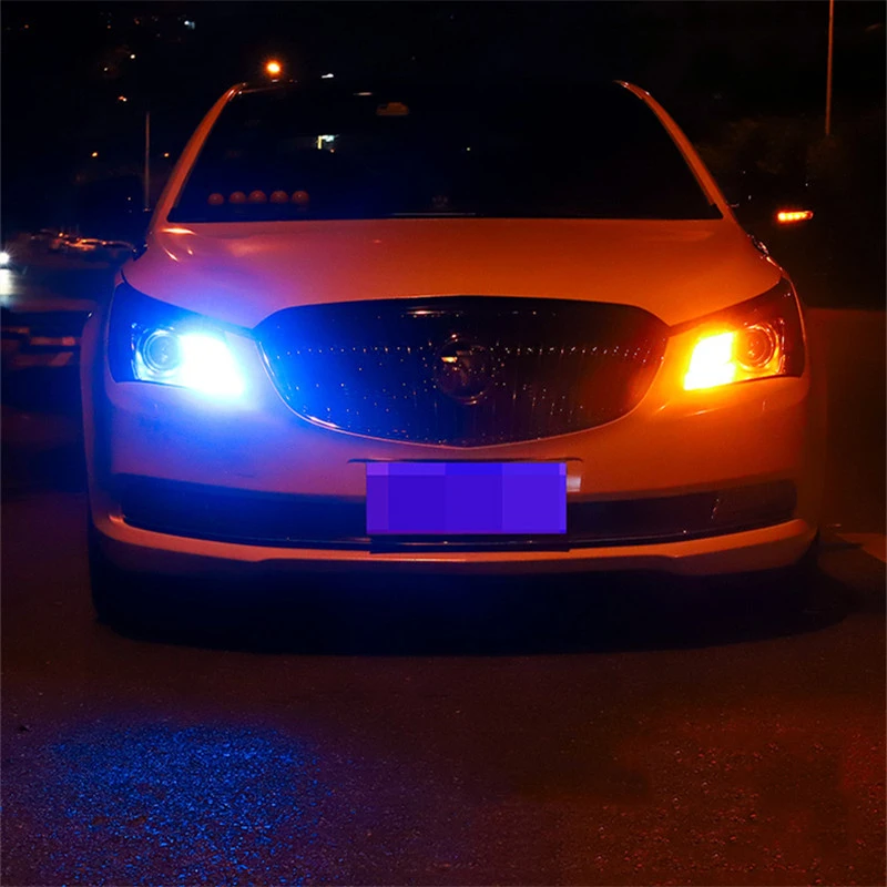 2x Led Light T20 7440 WY21W Daytime Running Lights Turn Signals DRL accessories Auto For subaru forester Outback 2010 | Автомобили и