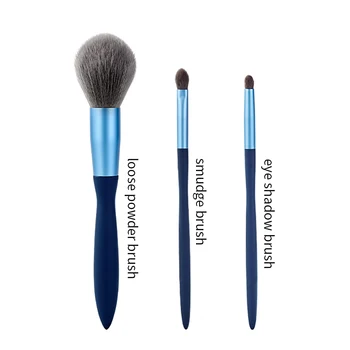 

3Pcs Makeup Brushes Sets Eye Cosmetic Powder Eye Shadow Smudge Brush Soft Hair