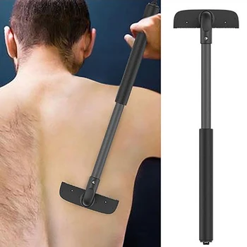 

High-quality Adjustable Stretchable Back Shavers For Men Back Hair Trimmer Back Razor