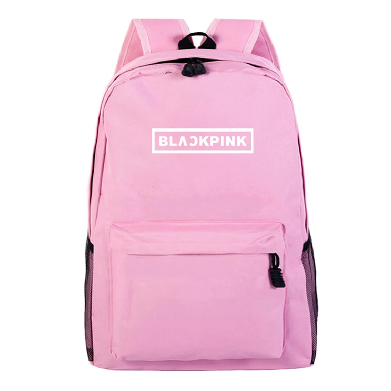 BLACKPINK Mochila для учеников, мальчиков и девочек, популярный узор, школьный рюкзак для ежедневных покупок, рюкзак для девочек, женские дорожные сумки на плечо - Цвет: 14