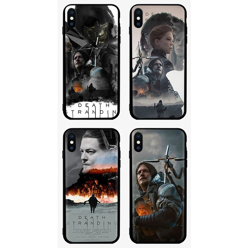 Силиконовый чехол для телефона EWAU Death Stranding для iPhone 5 5S SE 6 6s 7 8 Plus X XR XS 11 Pro Max