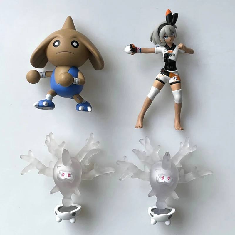 Action Figure Pokemon Galar Regione Stadio Stin-On-Side Pb Limited Allister Cursola Bea Modello Desktop Ornament Toys Collection