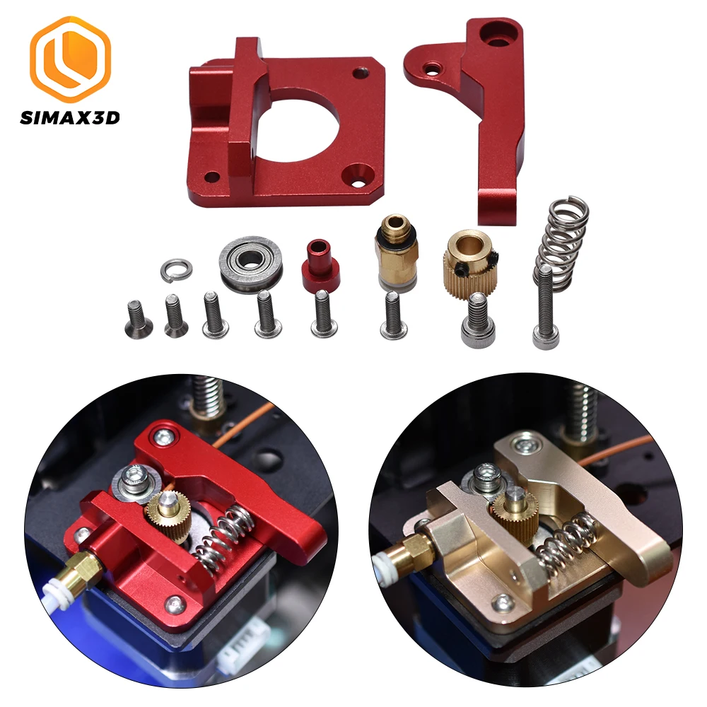 MK8 экструдер Шестерня модернизированная Замена Алюминиевый CR 10 1 75 мм нить Reprap