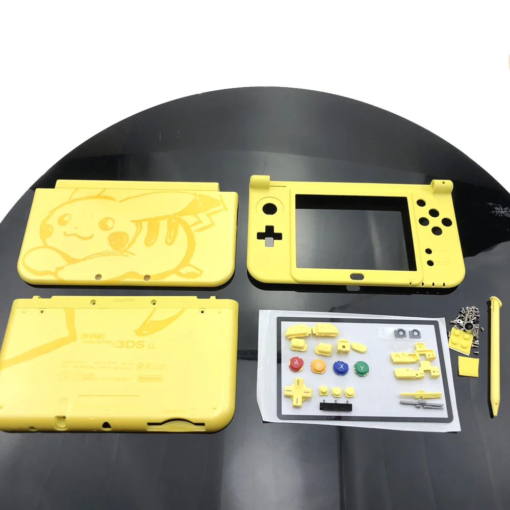 Capa de Substituição Completa para Nintendo 3ds ll Game Console Novo 3ds xl Capa Concha Habitação Conjunto Completo Acessórios - Image 3