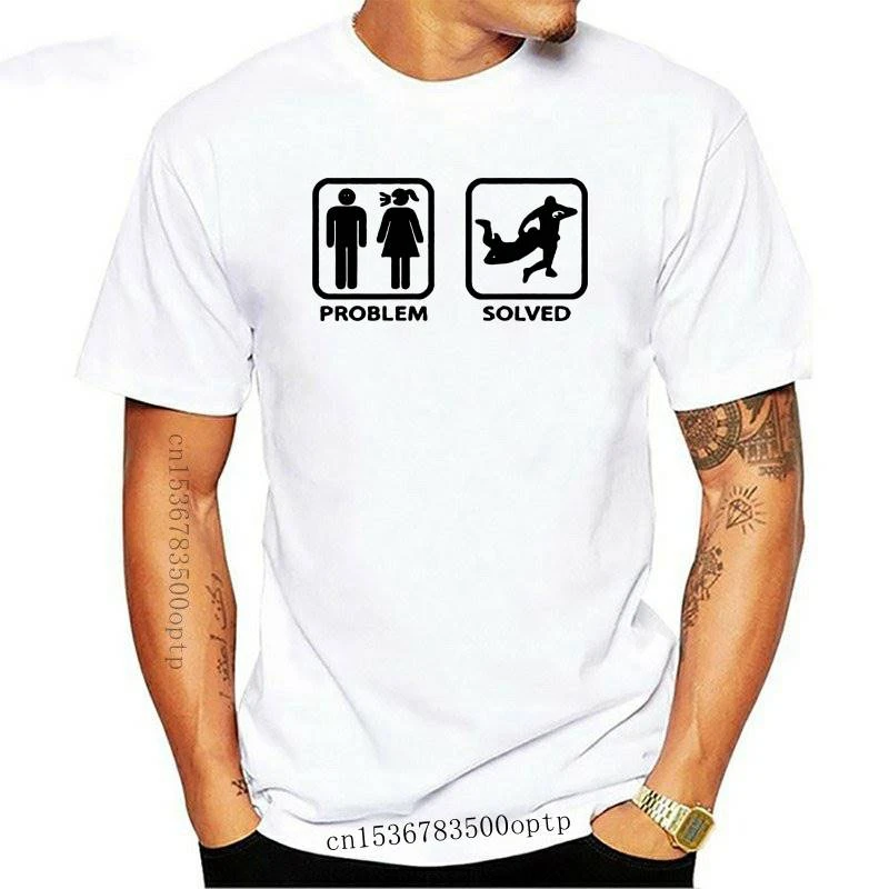 Mens Funny T-Shirt England Wales Scotland Ireland Jersey Rugby Problem Solved 