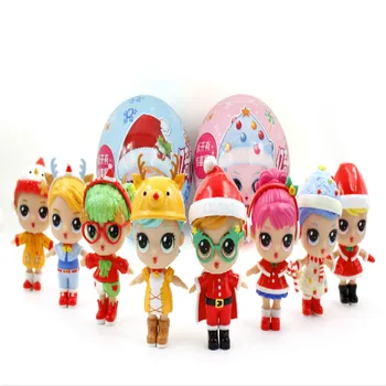 

Eaki original Generate Doll Children puzzles Toy Kids funny DIY toy Princess box multi models dolls for girls toys for children