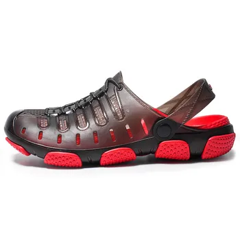 

Men Casual Shoes Shoes Tide Slipper 2020 Summer New Outdoor Crocs Slippers Sandals Fashion Casual Shoes Big Size 40-45