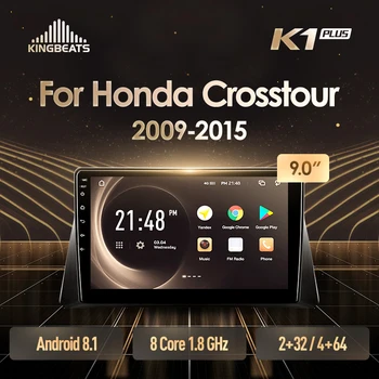 

KingBeats Android 8.1 head unit 4G in Dash Car Radio Multimedia Video Player Navigation GPS For Honda Crosstour 1 TF 2009