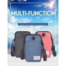 Новая многофункциональная сумка на шею для мобильного телефона, Мини водонепроницаемая сумка через плечо, поясная сумка