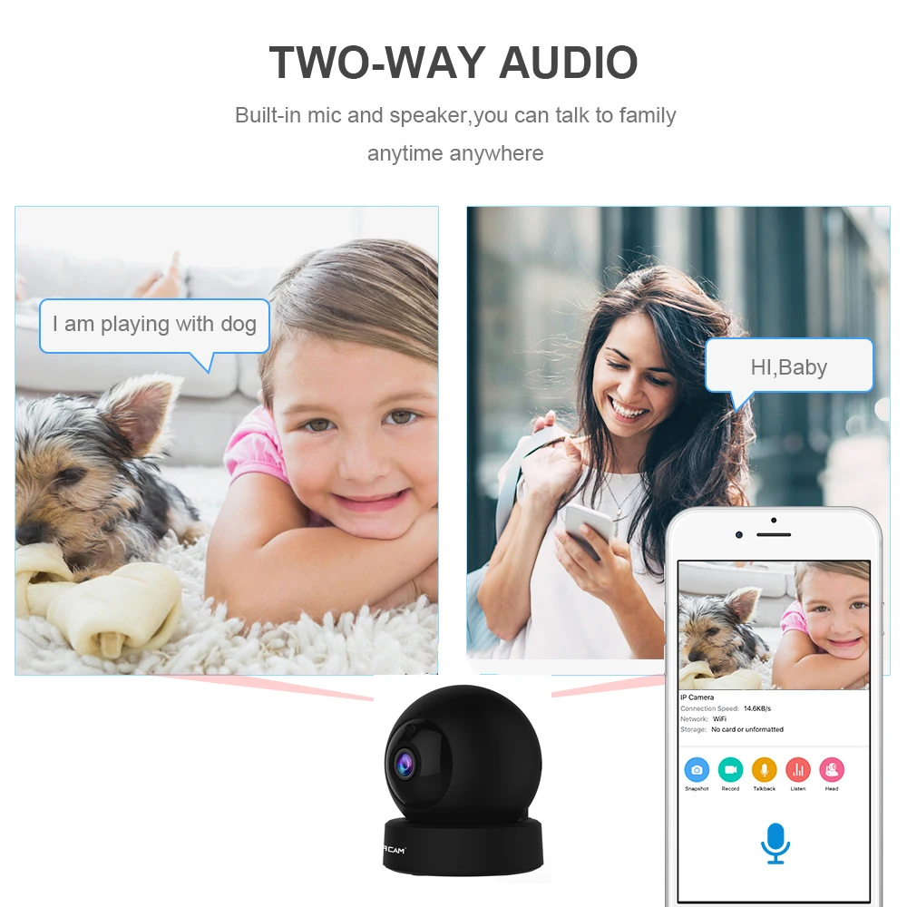 Vstarcam 1080P 2MP купольная мини ip-камера G43S беспроводная Wifi камера безопасности PTZ Cam ИК камера ночного наблюдения для дома детский монитор