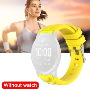 

Silicone Watchband Strap For Xiaomi Haylou Solar Watch Replacement Wristband Band Strap Bracelet N0Z6