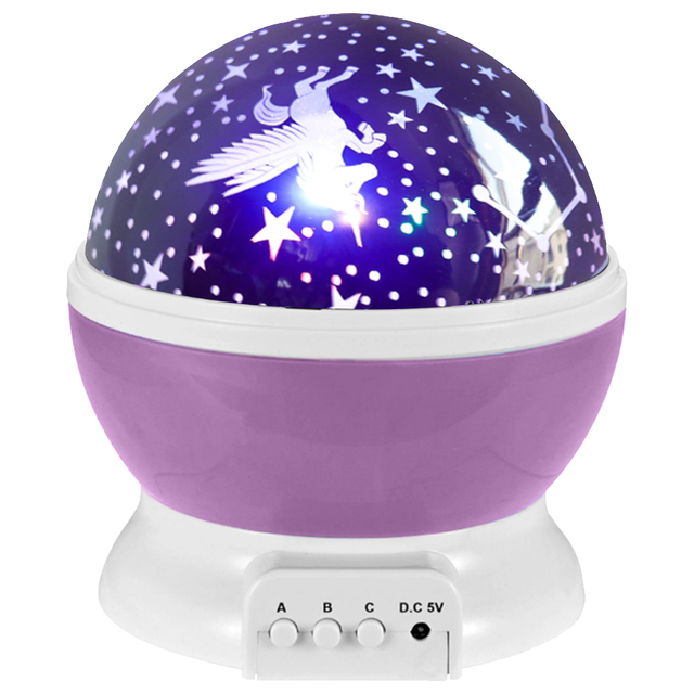 Night light Projector Star Moon lamp Starry Sky Christmas Decoration Home children night light Lamp bedside galaxy projector