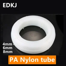 

1meter 4/6/8mm High-pressure Tubing Lubricating Oil Line CNC Machine Lathe PA Nylon Tubing Transparent Tubing