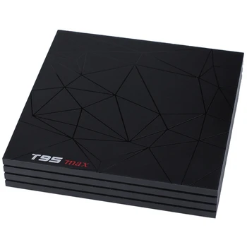 

Android 9.0 Tv Box T95 Max Smart Tv Box Allwinner H6 Quad Core 6K Hdr 2.4Ghz Wifi G Oogle Player T95Max Set Top Box(Us Plug)
