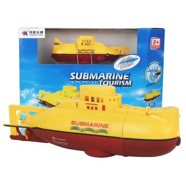 

Wireless 6 Electric Submarine Mini Remote Control Submarine Model Sufficient Channel Unisex Toy Model Tease Handle Lithium