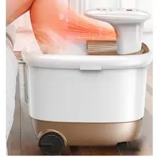 Ванночка для ног, Wu Xin, однотипная полностью автоматическая нагревательная Массажная ванночка для ног, электрическая терапевтическая машина для ног, Const