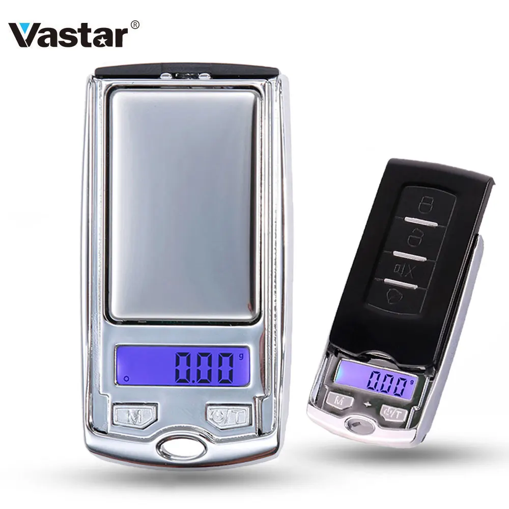 Vastar электронные весы 200 г 0 01 100 точные портативные карманные цифровые баланс веса