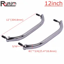 2 штуки, 316, нержавеющая сталь, поручни для лодки, полированные поручни для морского захвата, поручни для морской яхты, аксессуары 12 дюймов