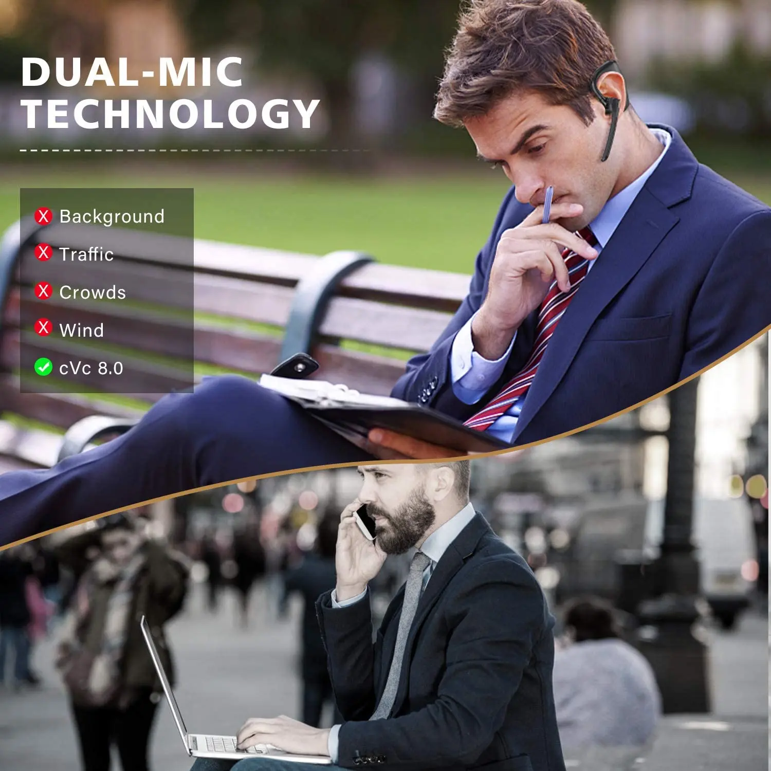 Newest K15 Bluetooth Earphone Handsfree 5.0 Headphones Noise Reduction Wireless Headset With CVC8 Dual Mic For All Smart Phones Newest K15 Bluetooth Earphone Handsfree 5.0 Headphones Noise Reduction Wireless Headset With CVC8 Dual Mic For All Smart Phones