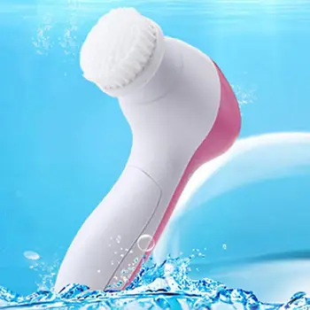 

Electric Chargeable Face Cleansing Brush Tools Spot Blackhead Cleaner Deep Facial Clean Instrument Skin Massage Firming!
