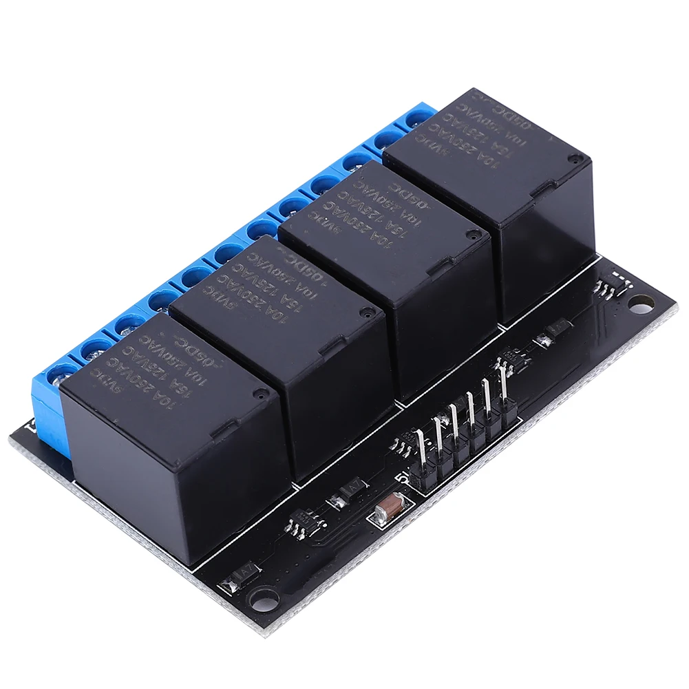 Generic 4-Channel Relay Module Bistable Self-Locking Relay Module on ...