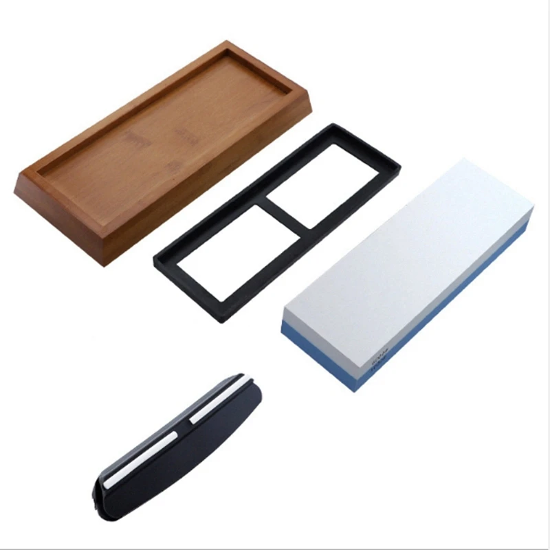 

Double-Sided Whetstone 6000 /1000 Non-Slip Base Non-Slip Silicone Whetstone