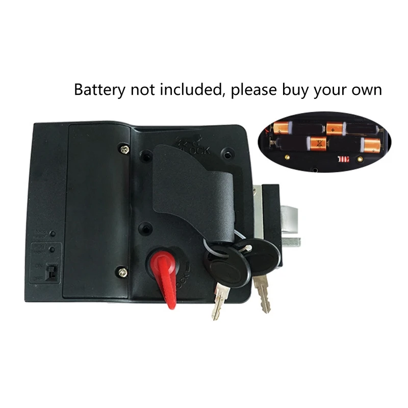 RV Remote Lock Entry Door Latch Lock Anti-theft for Travel Trailer Motorhome RV Security Supplies RV Remote Lock