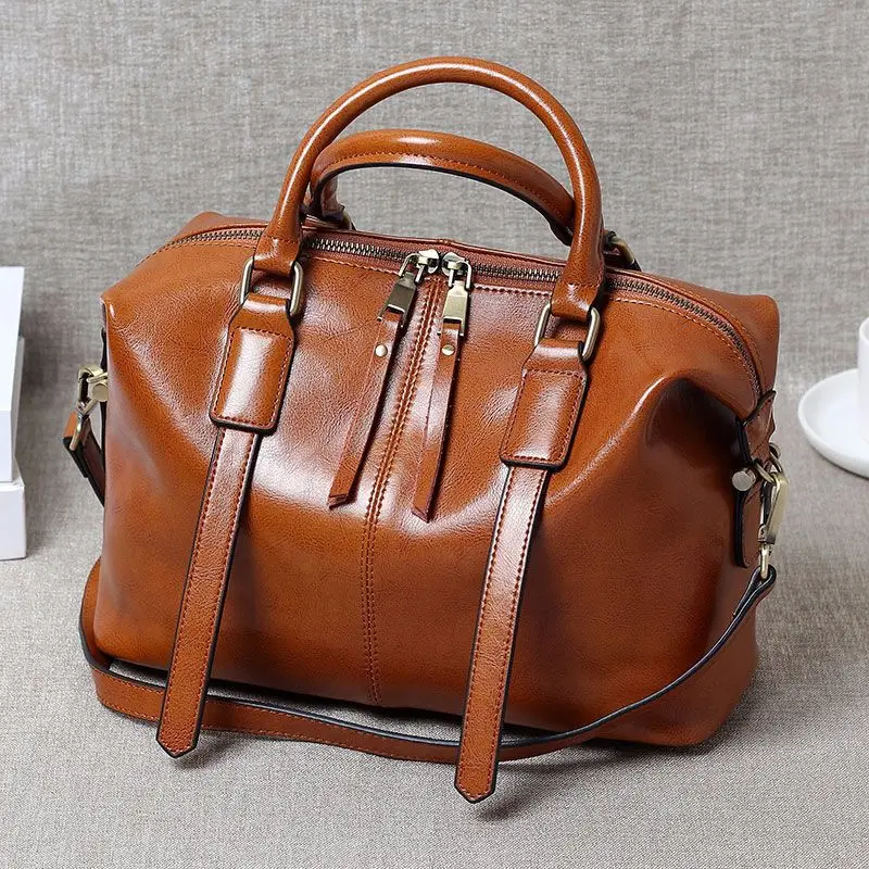 

WOMEN'S Cow Leather Bag Women's Genuine Leather Crossbody Bag