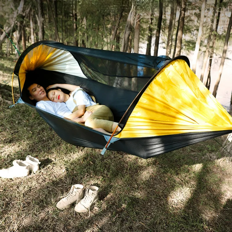 PROD 1005003081142590 Portable Double Hammock Anti Rollover Tent
Camping Swing Portable Hammock Patio Furniture Amacas Colgantes Garden
Decor BS50DC