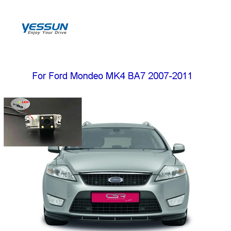 Raramente Nueve seguro Yessun cámara de visión trasera para coche, accesorio para Ford Mondeo MK4  BA7 2007 2011, cámara de visión nocturna CCD, cámara de matrícula o soporte| Cámara para vehículos| - AliExpress