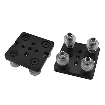 

V-Slot Gantry Plate with Pulley for 2020 V-Slot Aluminum Profiles 3D Printer