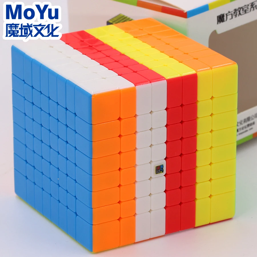 Puzzle Magic Cube Moyu cubing classroom Mofang Jiaoshi MF8 Meilong 8x8x8 professional speed cube8x8 toy educational twist game