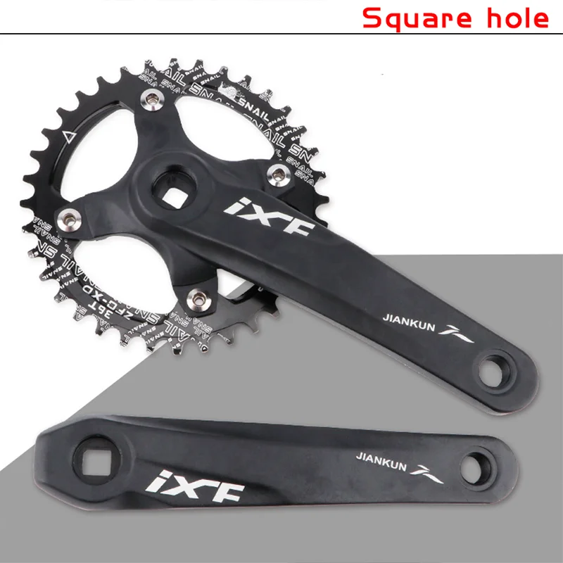 IXF  ũũ ü  104BCD, MTB  ũũ Ʈ, ˷̴ ձ, ϴ 170mm ũũ  32T 34T 36T 38T ÷Ʈ