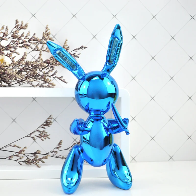 Jeff Koons Rabbit Cute Animals Resin Sculpture Wedding Decor Balloon Rabbit