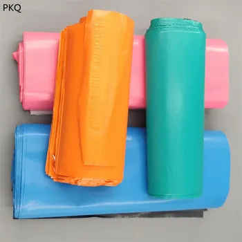

150Pcs Wholesale Courier Storage Bag Pink Plastic Envelope Self-seal Adhesive Shipping Mailing Bag Poly Envelope Mailer 17x30cm