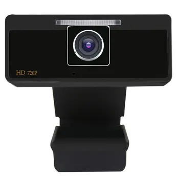

720P Business Meeting Video Recording Webcam Driver-Free Webcam Hd Camera Manual Focusing Built-In Microphone
