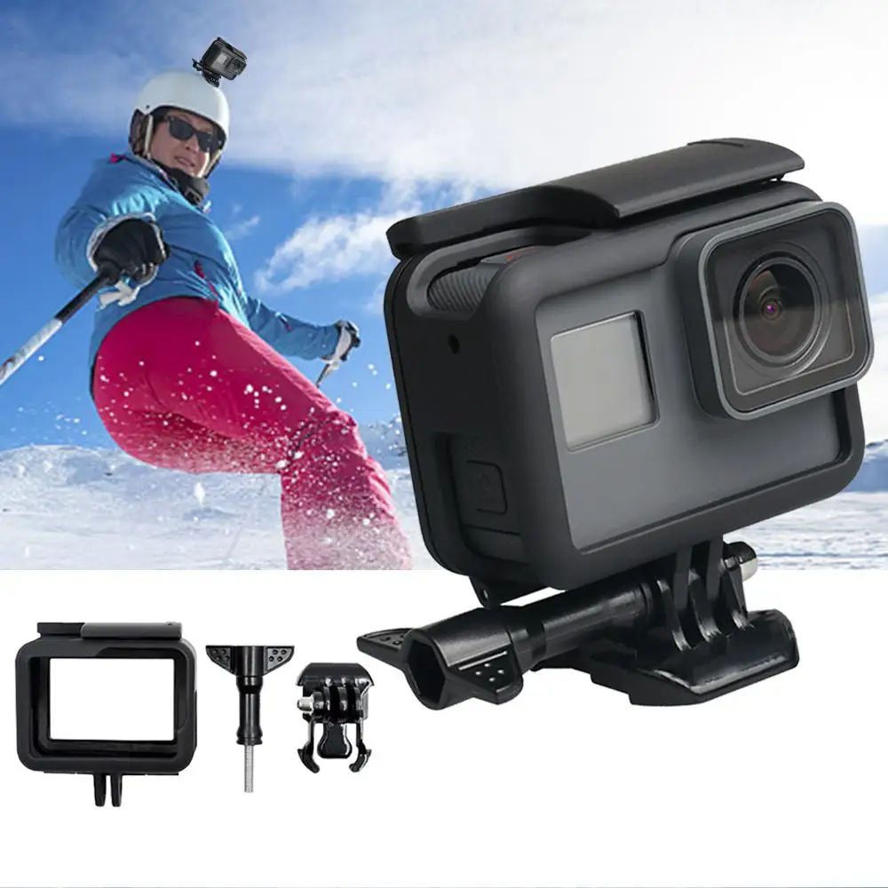 Пластиковый чехол EastVita для Gopro Hero 5/6/7 черная камера вертикальная защита