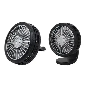 

Upgrade Air Vent Mounted USB Fan Car Aromatherapy Electric Fan Air Outlet Center Console Balm Small Air Conditioner Cooling Fan