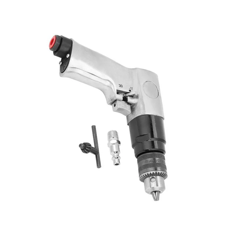 

3/8 High-speed Cordless Pistol Type Pneumatic Drill Reversible Air Drill Tools