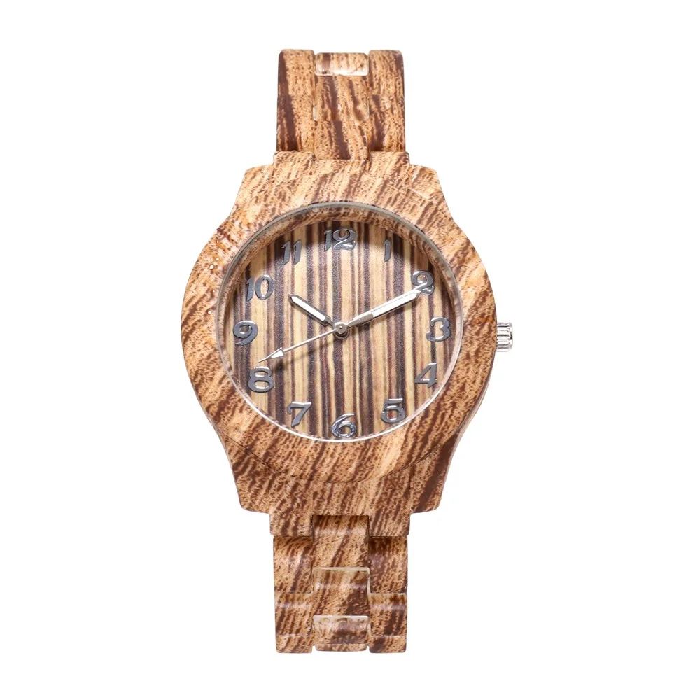Топ Роскошные бамбуковые деревянные дизайнерские часы кварцевые наручные часы Деревянный Дизайн Часы повседневные часы День святого Валентина Рождество подарки на год