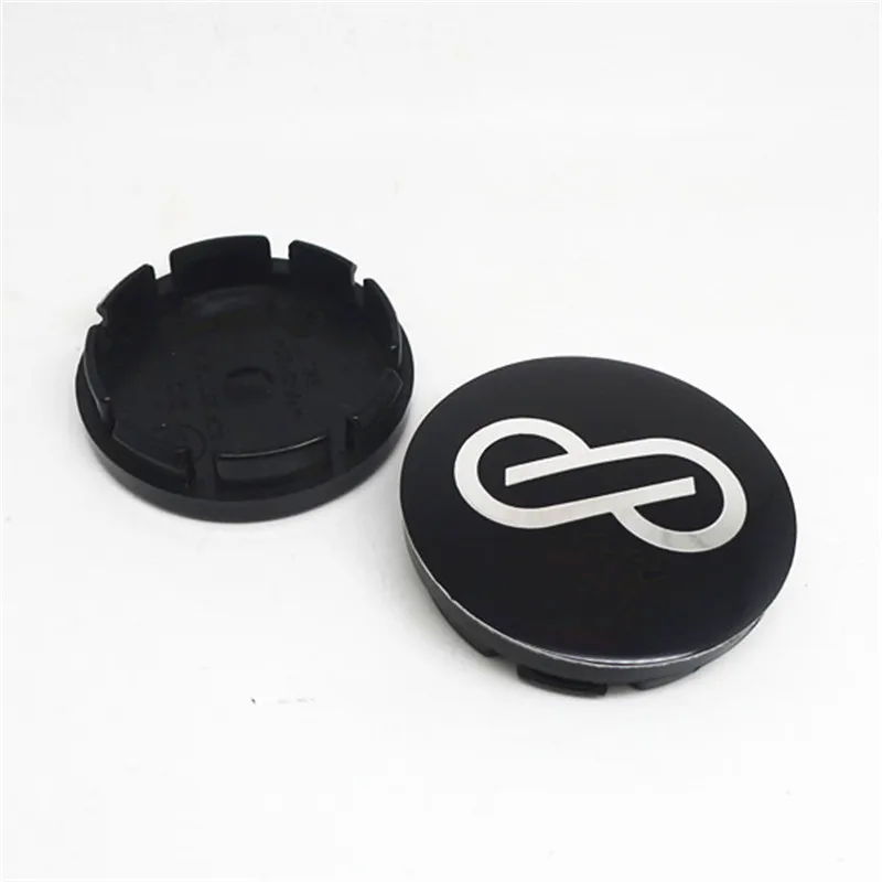 4pcs 56mm 53mm Enkei Racing Wheel Center Cap Hubcaps Car Styling Rims Replacement Hub Cover Emblem Badge Auto Accessories wheel center caps