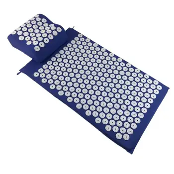 

Massager Cushion Massage Yoga Mat Acupressure Relieve Back Body Pain Spike Mat with Pillow