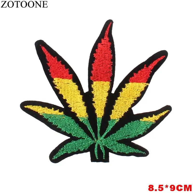 Нашивки ZOTOONE с вышивкой наклейки для одежды логотипом фламинго черепа цветов еды