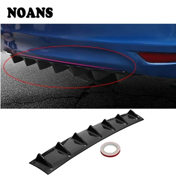 

NOANS Car Rear Bumper Chassis Shark Wings Deflector Modified Spoiler For BMW E46 E39 E90 E60 Toyota Corolla Nissan Qashqai J11