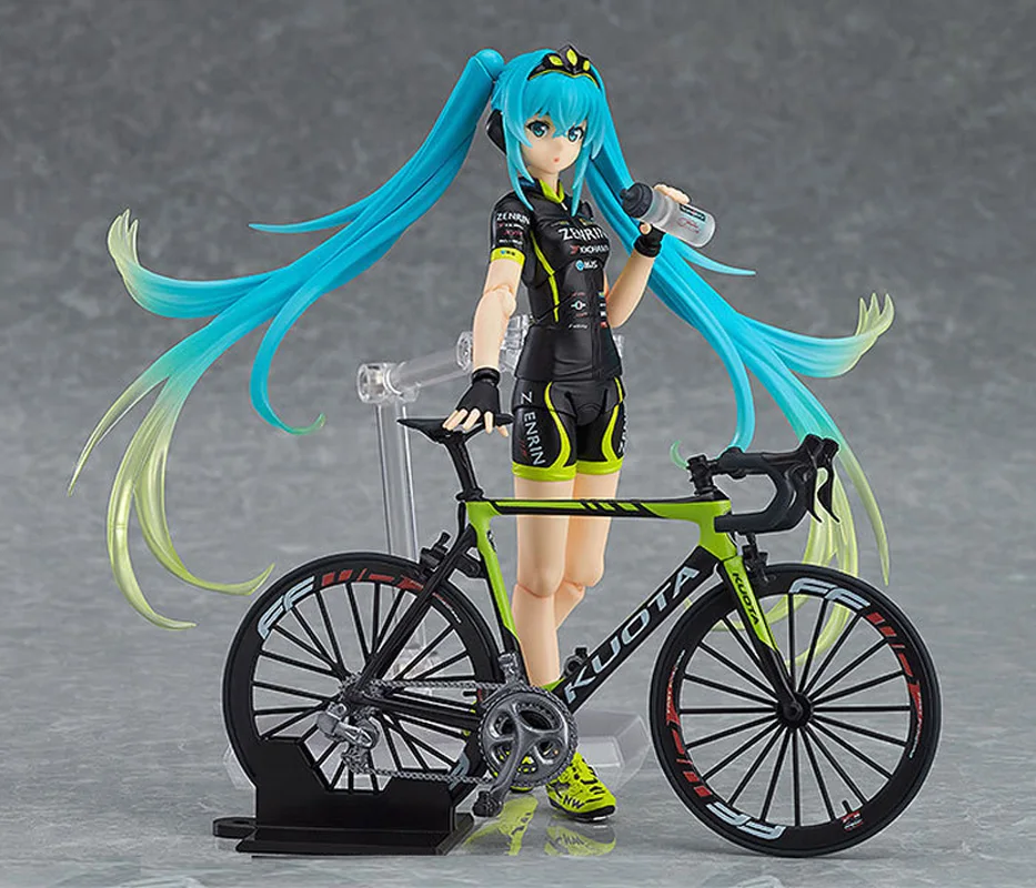 14 см милый аниме Vocaloid Hatsune F307 Racing TeamUKYO Support ver. ПВХ экшн фигурка Коллекционная