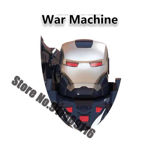 Superhero Building block Loki Sylvie Iron Man Spiderman Hulk Thor Captain America Venom Groot Thanos Vision Falcon Action Figure A-WM723