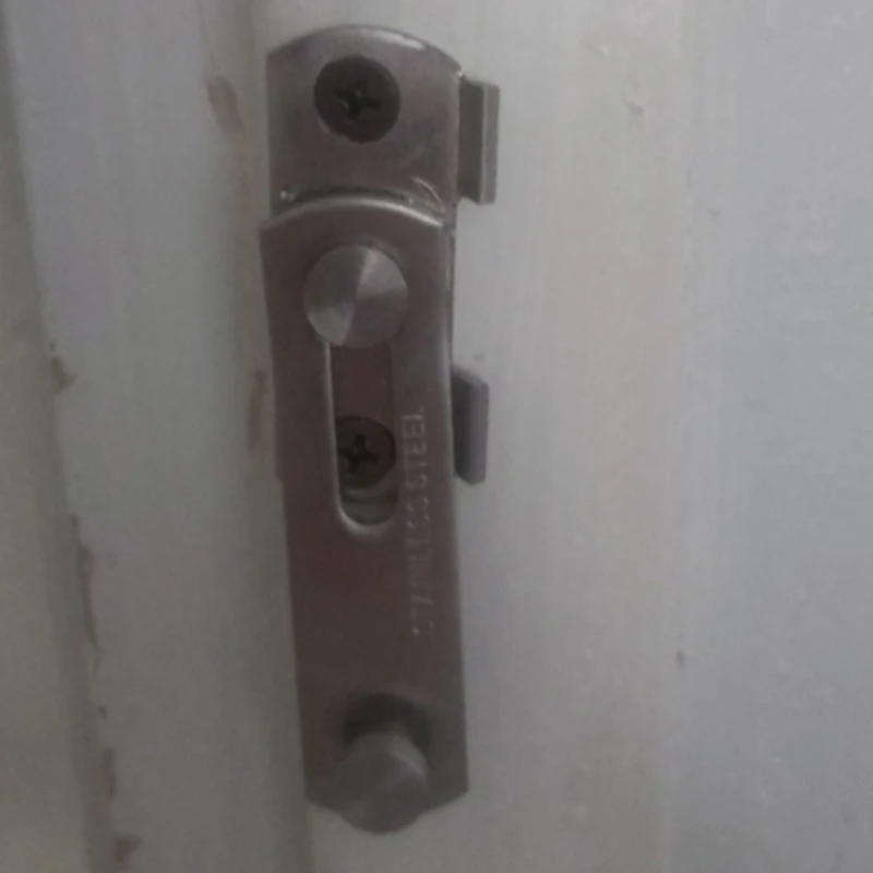 10Pcs 3 Inch Door Lock Slide Bolt Stainless Steel Door Latch Bolt Hasp Latch Lock Bathroom Toilet Bedroom Door Buckle Hardware P
