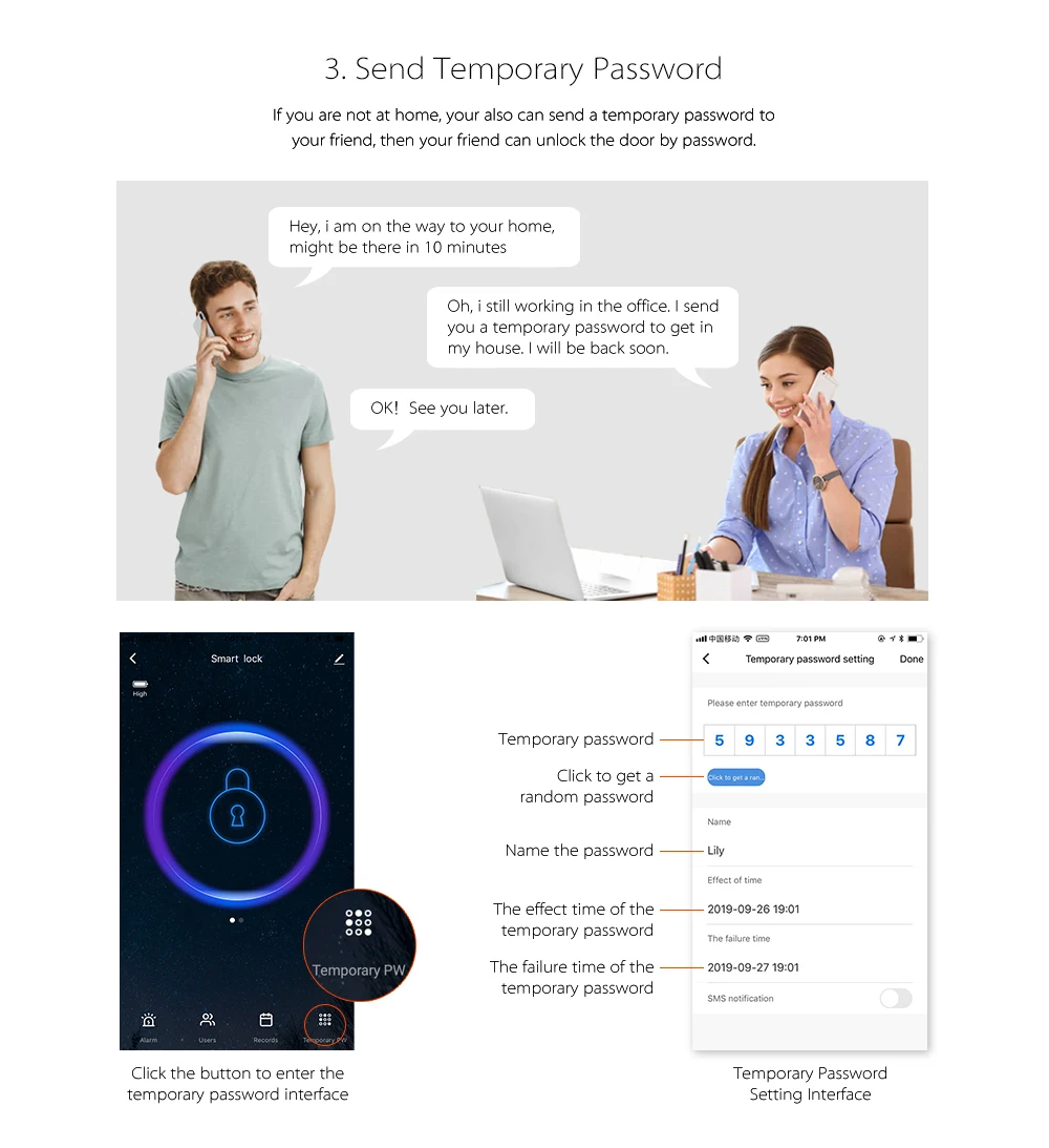 Wifi биометрический умный дверной замок с отпечатком пальца, приложение Tuya, кодовый ключ, интеллектуальный электронный замок с дверным звонком, из Beligum