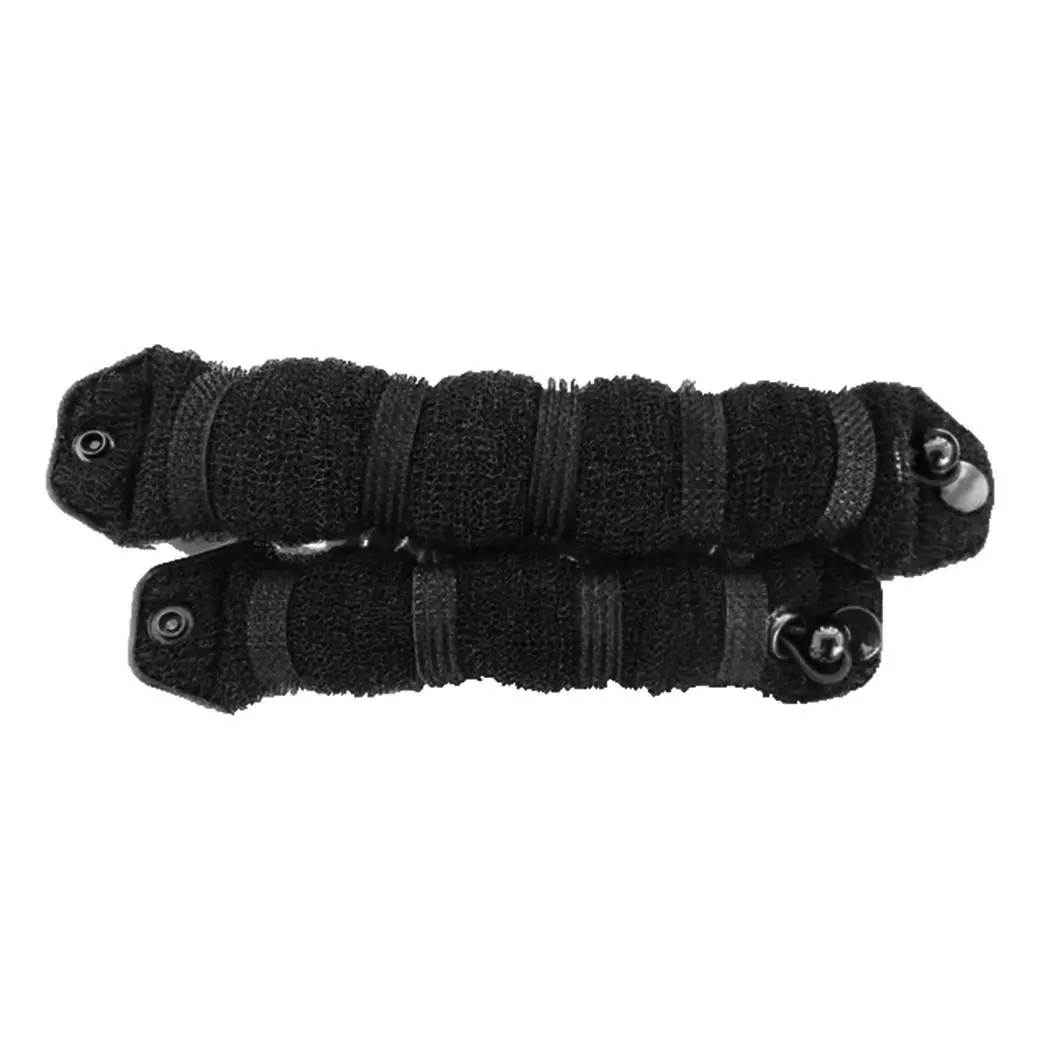 Женщины Девушки легко булочки для волос Braider геометрические волосы обнаженные, темный кофе, черный инструмент для укладки