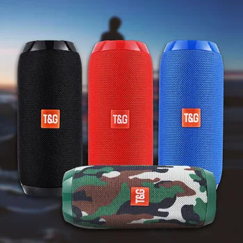 

Portable Bluetooth Speakers Subwoofer Waterproof Wireless Speaker 3D stereo Music loudspeaker Support TF Card FM Radio Aux Input